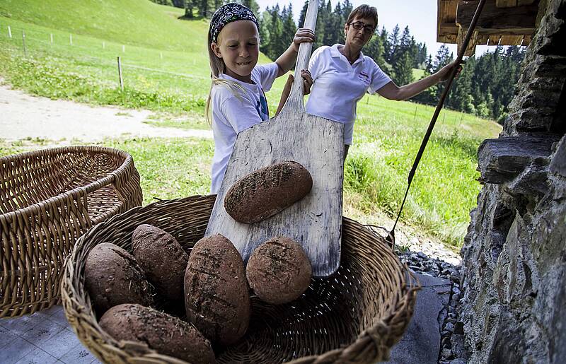 Brot backen im Lesachtal