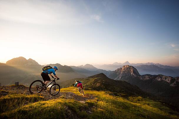 Mountainbiken am Nassfeld
