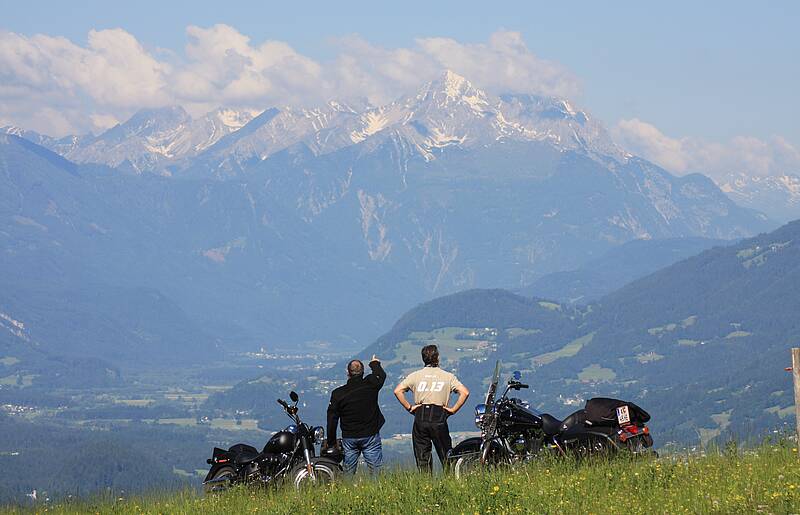 Motorradland Kärnten, Weissensee beim Tschabitscher
