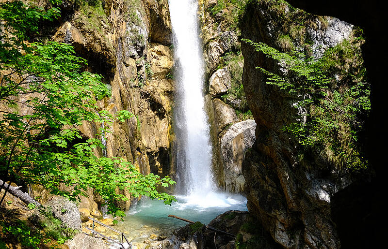 Ein Tag im Rosental in der Tscheppaschlucht