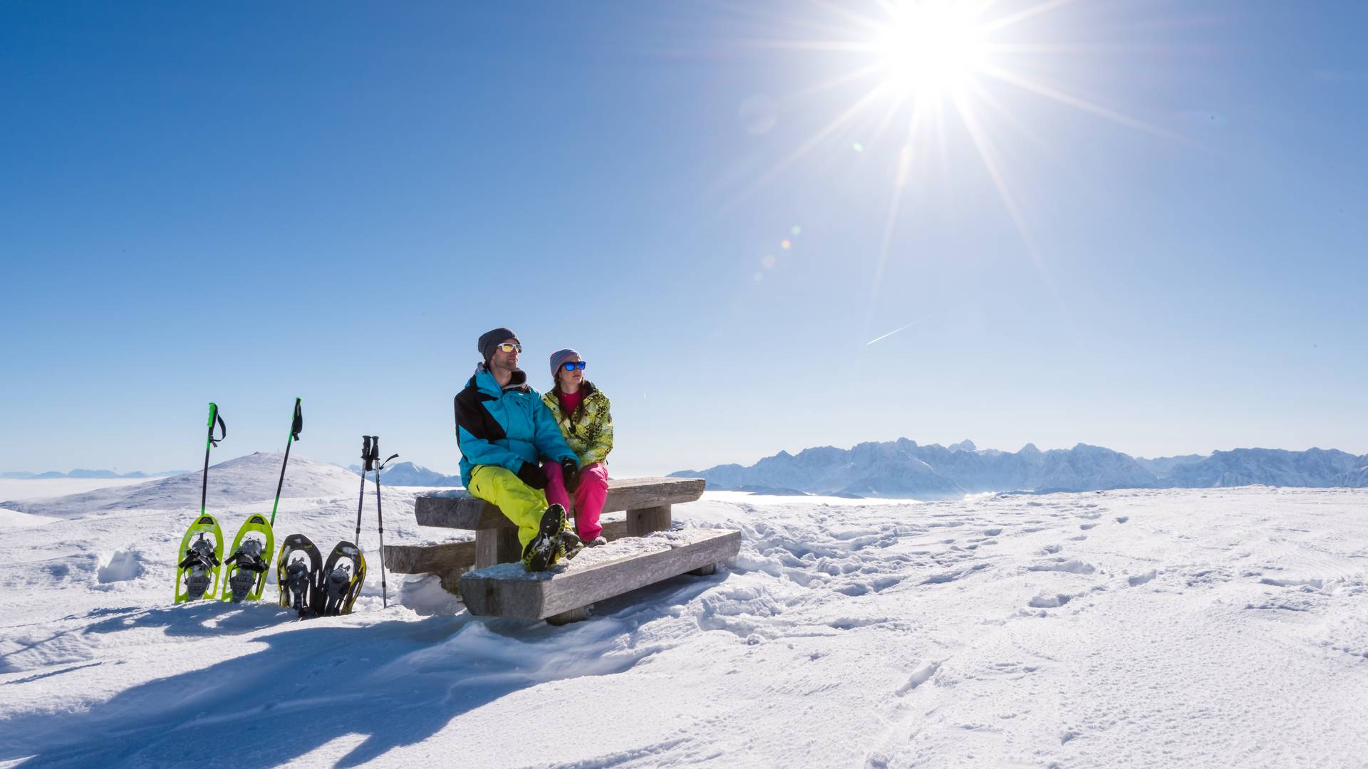 <p>Region Villach Schneeschuhwandern am Dobratsch</p>