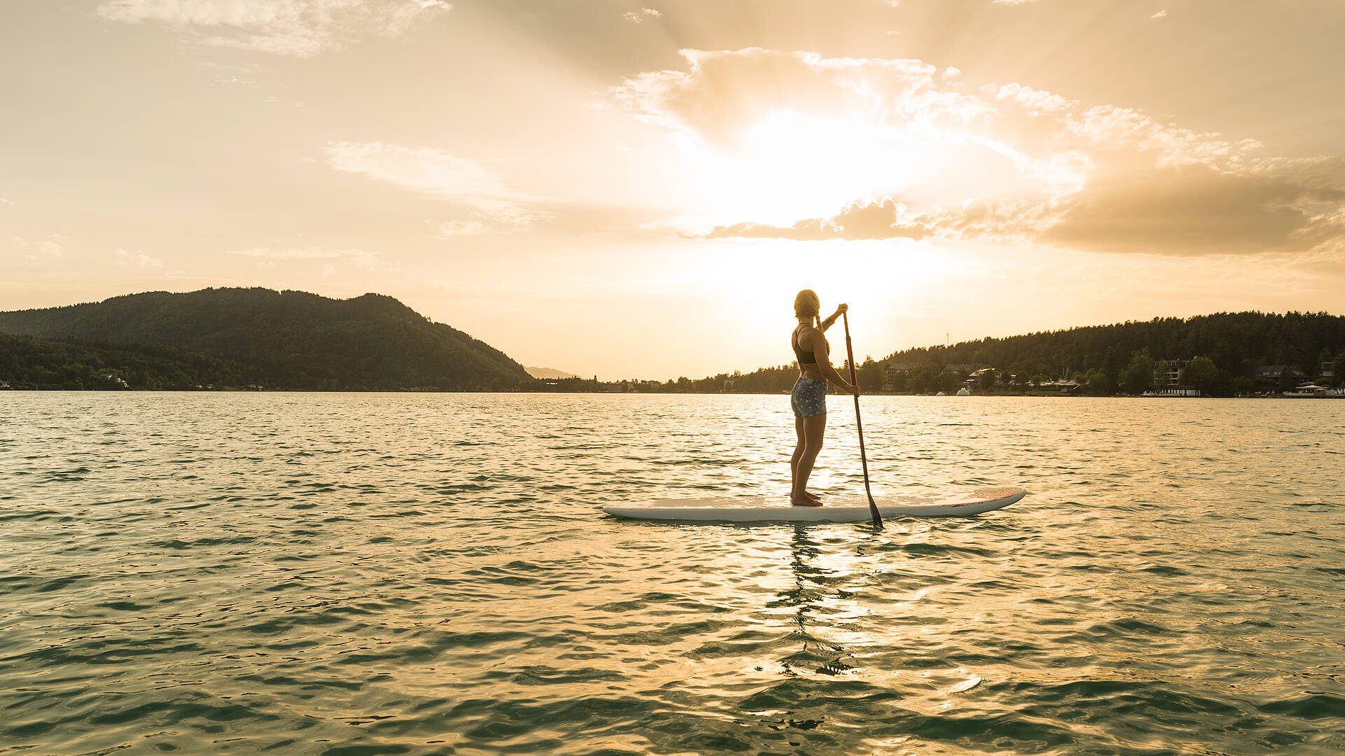 Klopeiner See Stand up Paddling