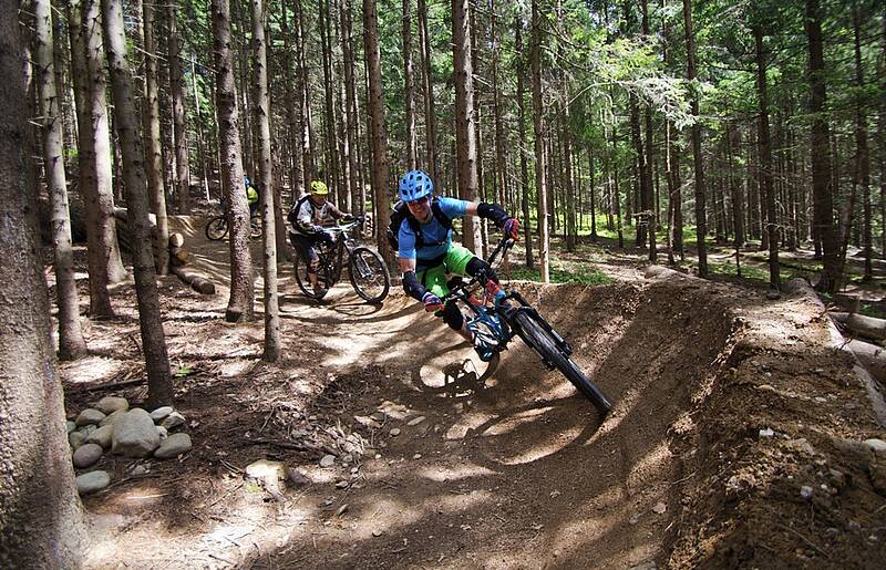 Mountainbike Übungsgelände Kumitzberg