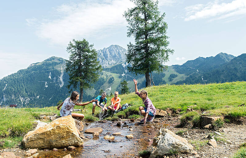 Spass mit der Familie am Nassfeld