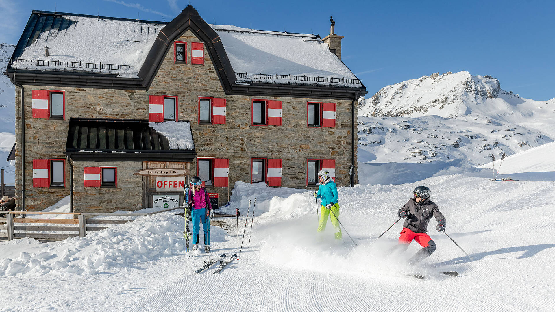 Moelltaler Gletscher Duisburger Huette