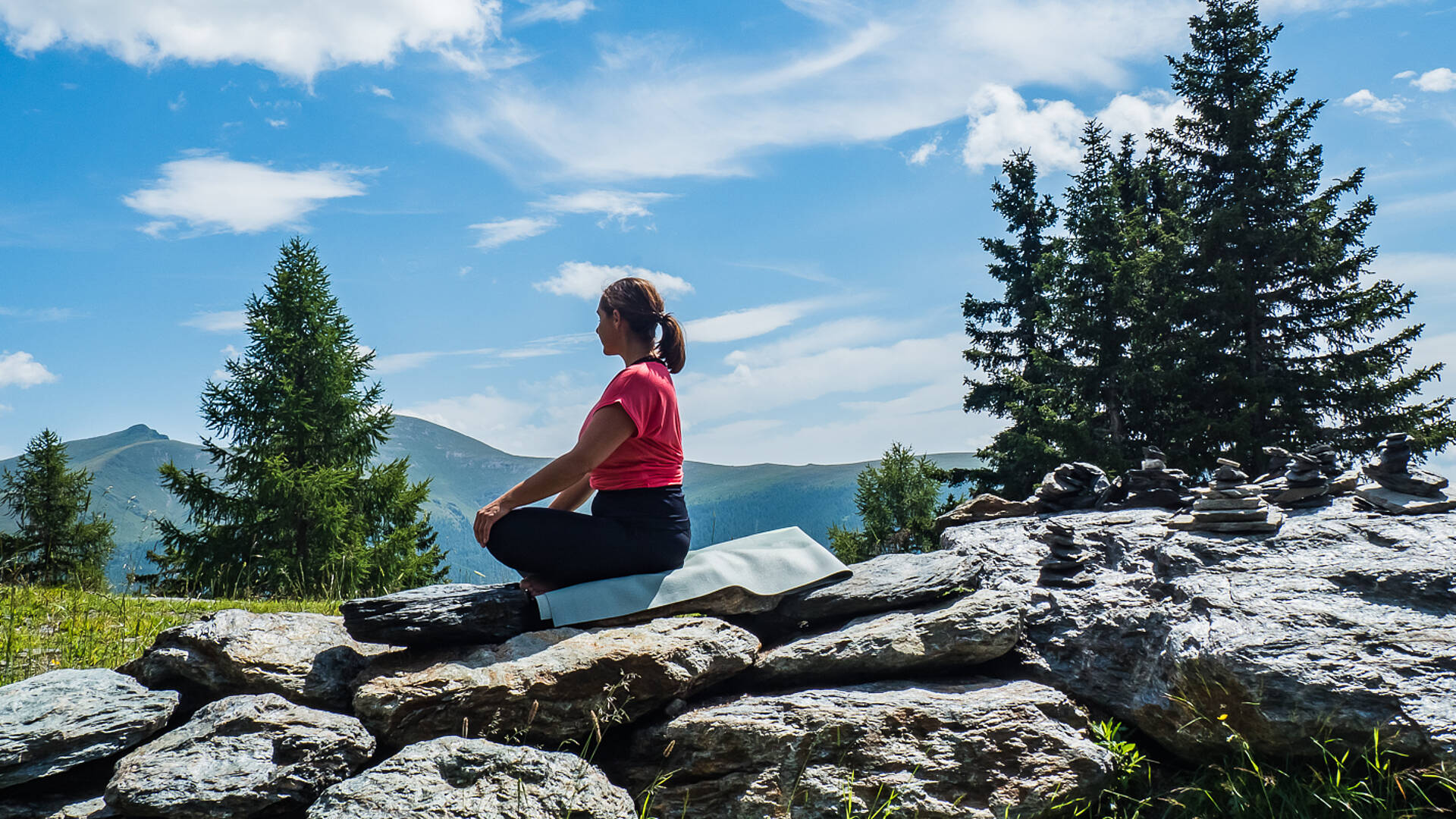 Mountain Yoga Trail Meditation