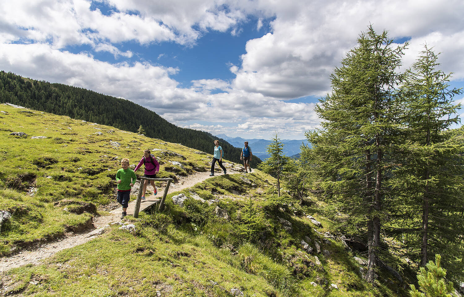 Familienwandern auf der Alm in Bad Kleinkirchheim