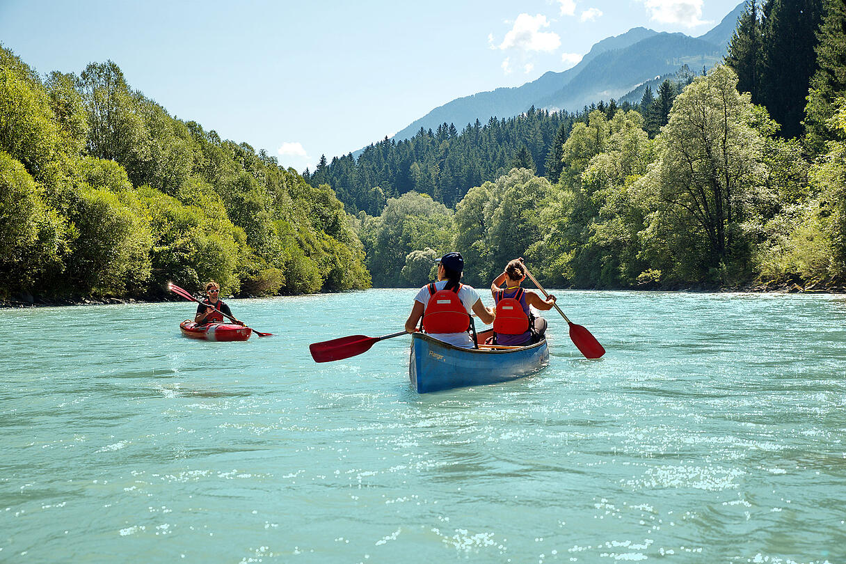 Kanufahrt obere Drau Kanufahrt obere Drau