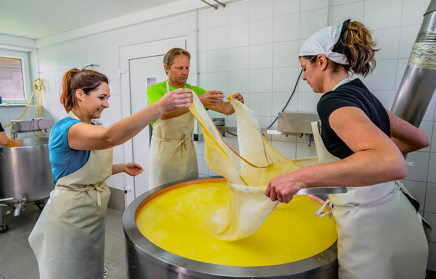 Beim Kaesen in der Region Nassfeld