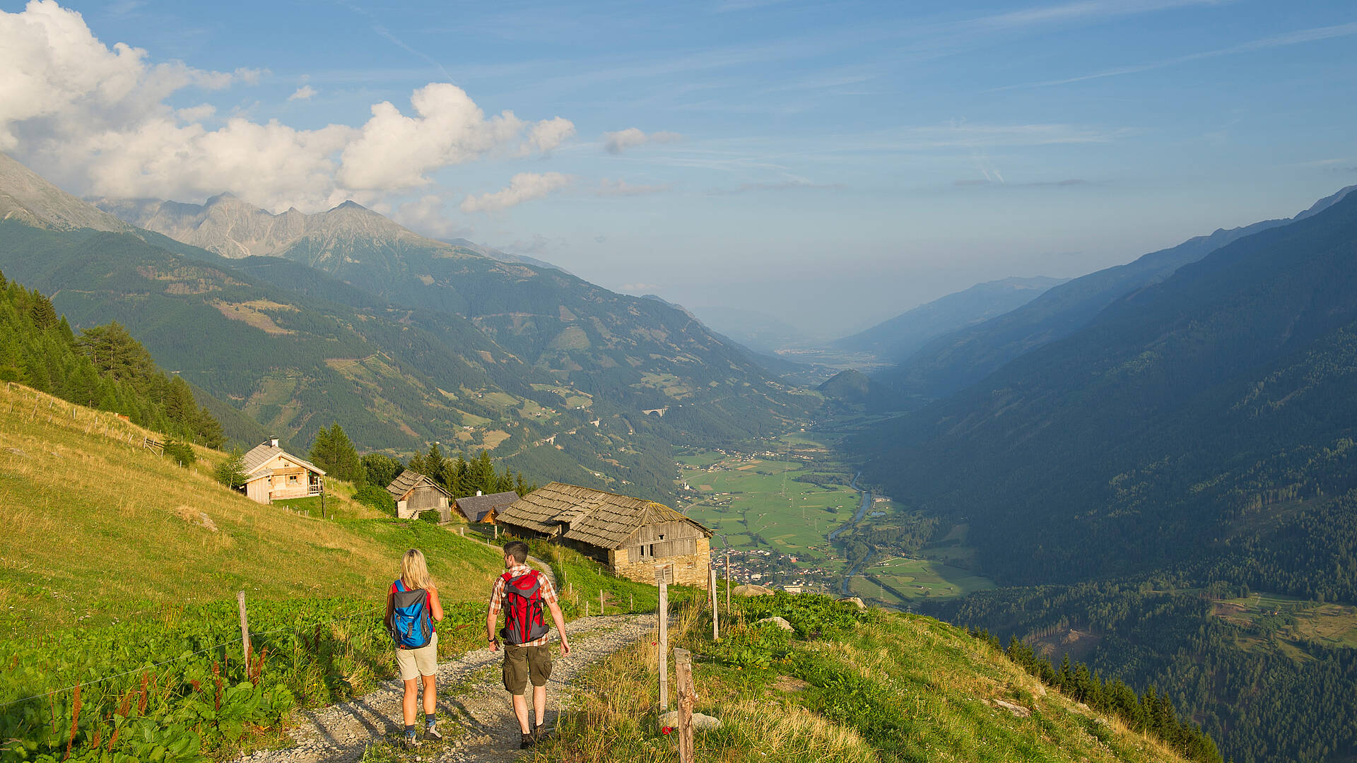 Wandern im Moelltal am Alpe-Adria-Trail