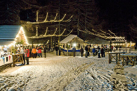 Hoogste kerstmarkt op de Petzen