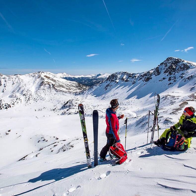 Nockberge Trail_Winter_Rast