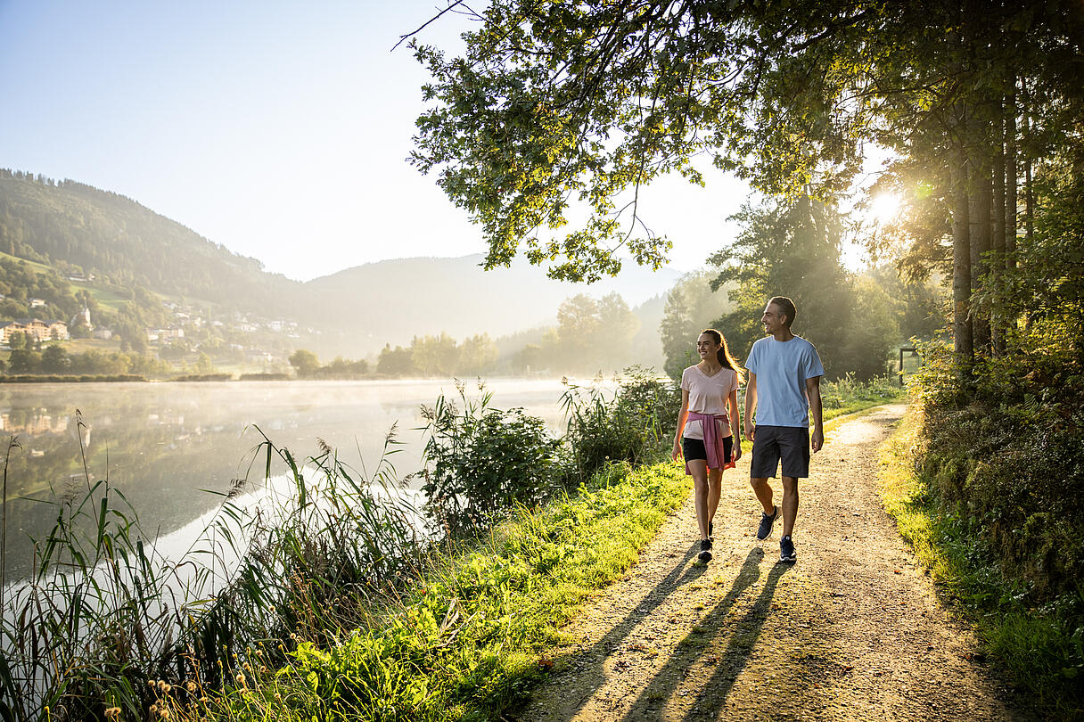 Paerchen am Slow Trail Urbansee unterwegs