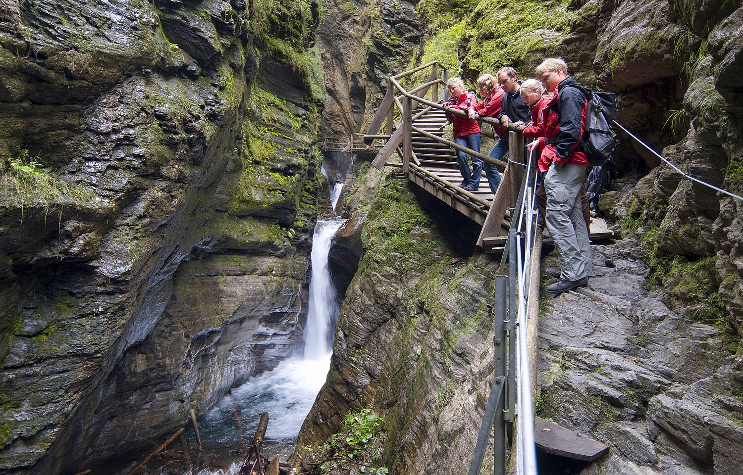 Raggaschlucht im Nationalpark 