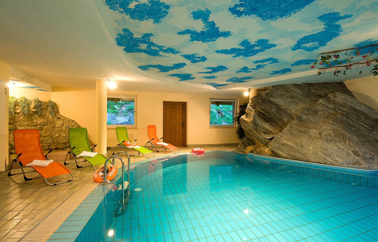 Pirkers Natur- und Bio Familienhotel Hallenbad