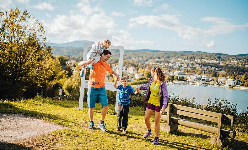 Wandern am Wörthersee mit der Familie