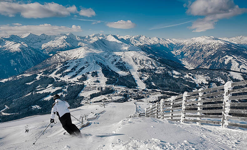 Katschberg_Skifahren mit Panorama