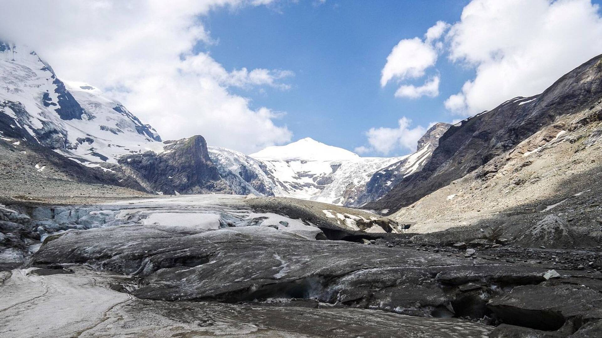 Gletschertrekking Permafrostboden