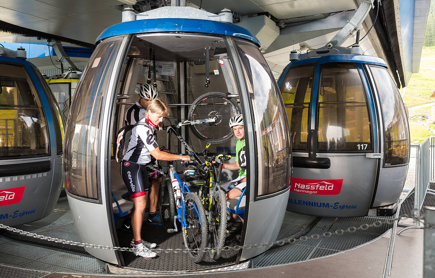 Biketransport Sommerbergbahnen Nassfeld