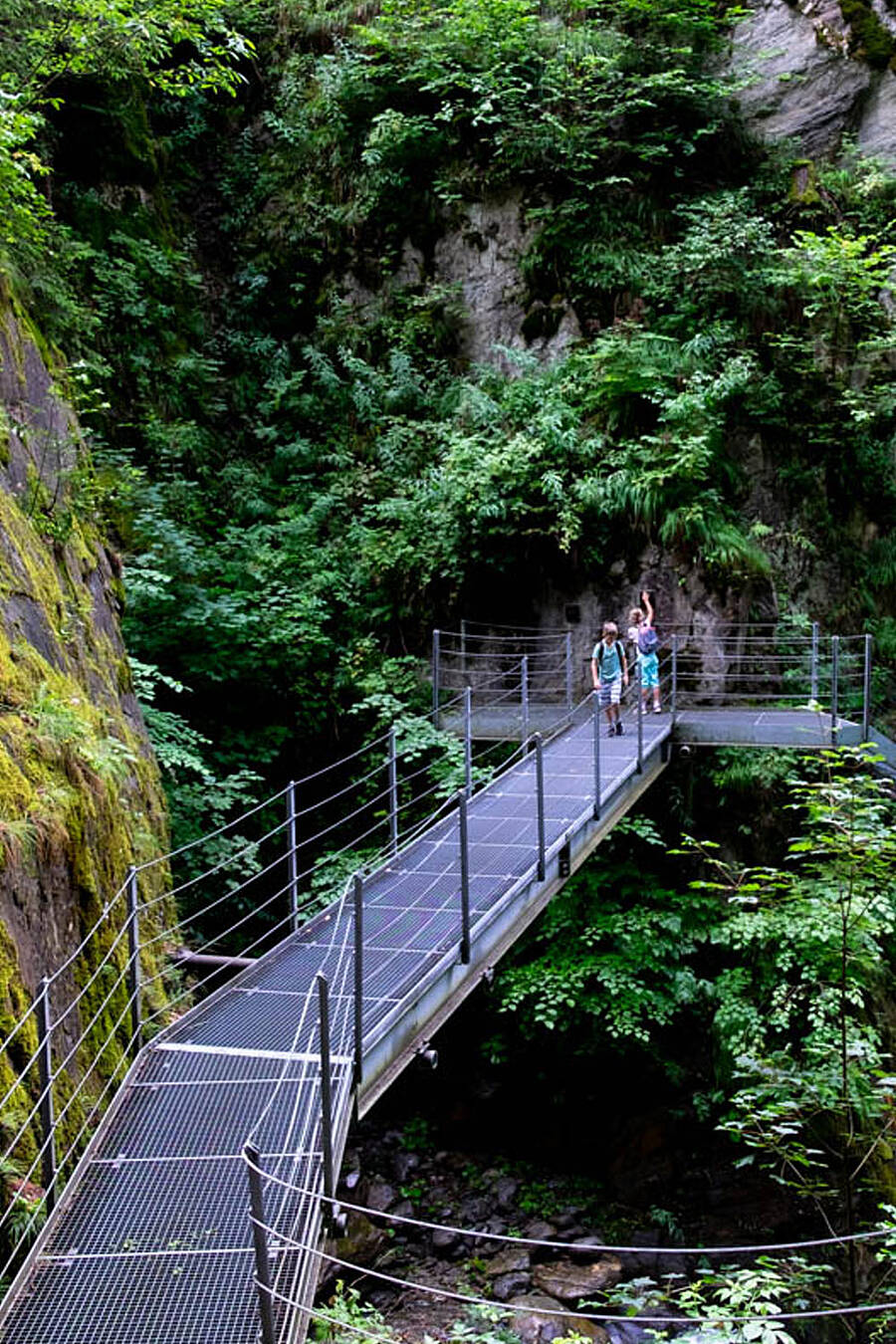 Barbarossaschlucht Steg