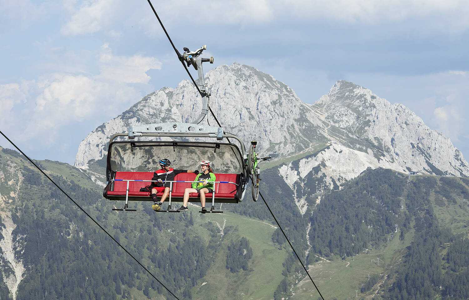 Nassfeld MTB Madritschen Sesselbahn 