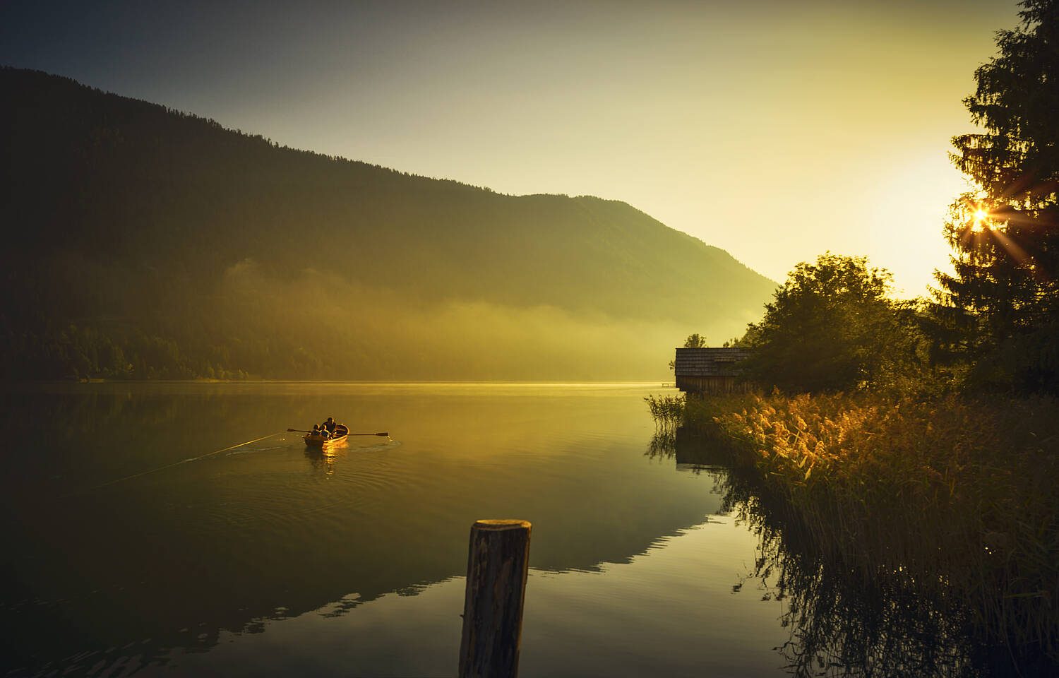 Herbststimmung am Weissensee