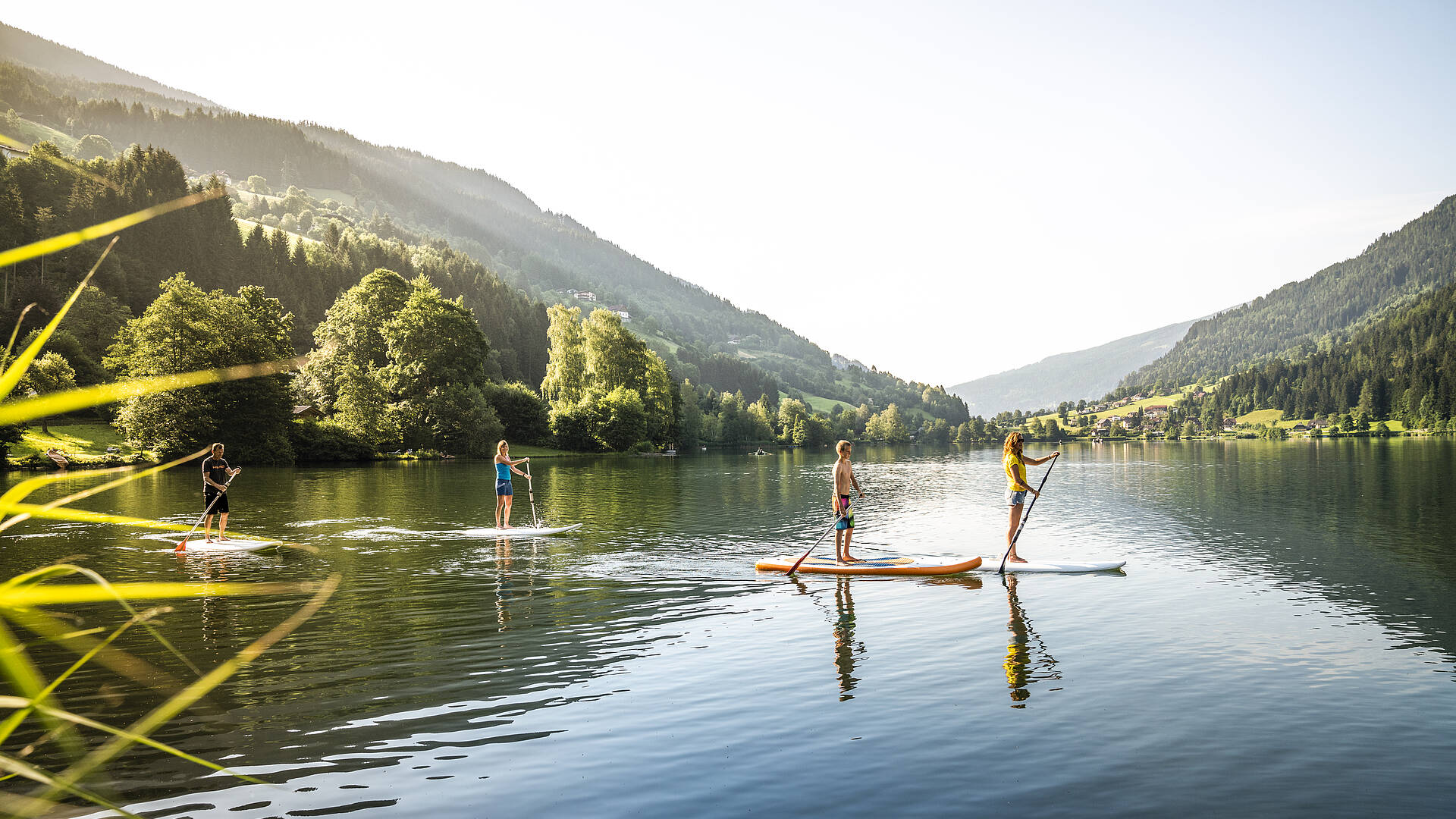 SUP am Brennsee bei Feld am See